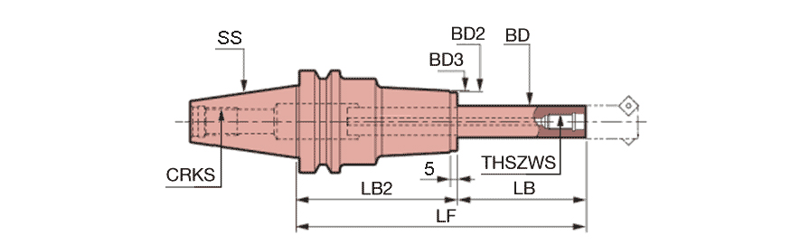 BT40-RSG 10-205-M75